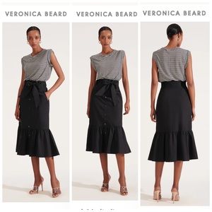 Veronica Beard Capri Mixed Media Dress size M